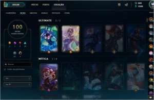 Conta de 2014 Diamante 2 / 102 skins annie hextec - League of Legends LOL