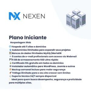 Plano Iniciante a Partir de R$5/mês — Comece Seu Site