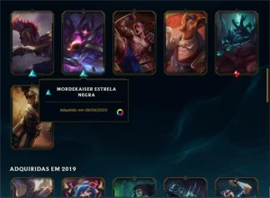CONTA LEAGUE OF LEGENDS - UNRANKED SOLOQ, PLATINA TFT LOL
