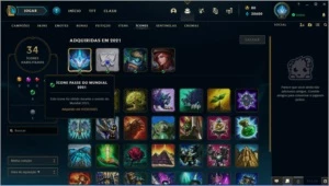 Smurf com o Passe Mundial - League of Legends LOL