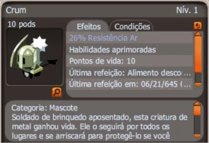 Disponibilizamos Crum Full 26% resistência. (spiritia) - Dofus