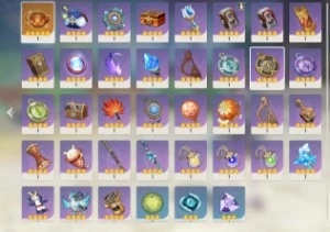 Conta Genshin AR 60 com todos os personagens 5* - Genshin Impact