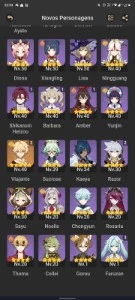 ✨GENSHIN IMPACT CONTA COM AYATO E CHILDE⭐ AR38✨