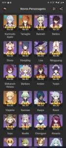 ✨GENSHIN IMPACT CONTA COM AYATO E CHILDE⭐ AR38✨
