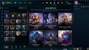 conta LoL full champ 720 skins plat 1 64% win rate - League of Legends