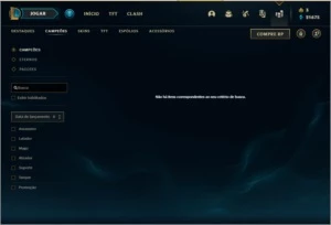Conta Platina 1 (D2 mmr) com todos os champs e  248 skins. - League of Legends LOL