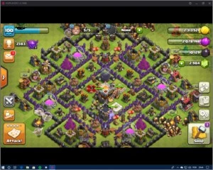 cv9 quase full e vila do contrutor nivel 7 - Clash of Clans