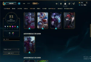 Conta League of Legends Lux Florescer Espiritual LOL