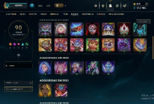 Conta League of Legends Lux Florescer Espiritual LOL