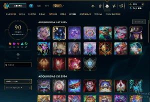 Conta League of Legends Lux Florescer Espiritual LOL