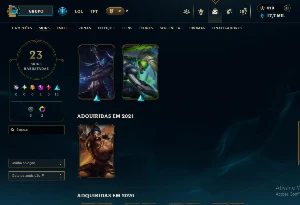 Conta League of Legends Lux Florescer Espiritual LOL
