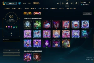 Conta League of Legends Lux Florescer Espiritual LOL