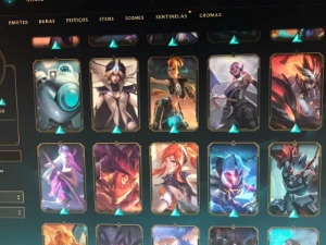 CONTA LOL 109 skins Mono Yasuo/lvl 217 - League of Legends