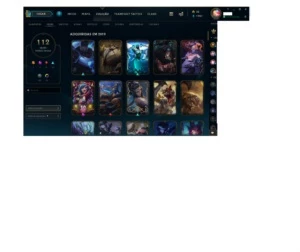 conta de lol gold 1 soloq e platina 4 flex - League of Legends