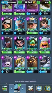 Conta Clash Royale- lvl11 - Arena 12:4150 - 13 Lendárias