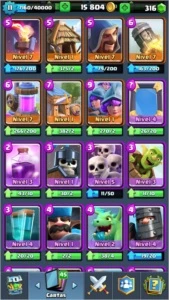 Conta Clash Royale- lvl11 - Arena 12:4150 - 13 Lendárias