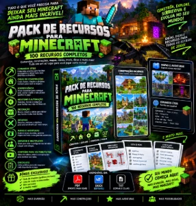 Pack de Recursos para Minecraft - Entrega automatica - Outros