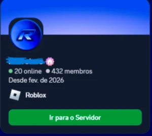 Discord Servidor Pronto | 430 Membros | Bot Proprio