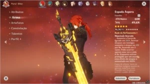 Conta com YOIMIYA+3 personagens 4 estrelas aleatórios - Genshin Impact