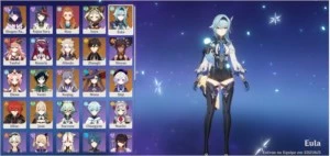 Conta com YOIMIYA+3 personagens 4 estrelas aleatórios - Genshin Impact