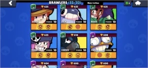 Conta full brawl stars