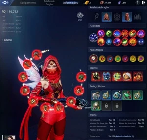 CONTA MIR4 LVL 111 159K DE POWER