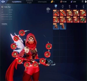 CONTA MIR4 LVL 111 159K DE POWER