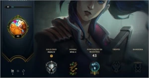 CONTA PRATA 4 COM VARIOS CHAMP SKIN E FRAGMENTOS DE SKIN - League of Legends LOL