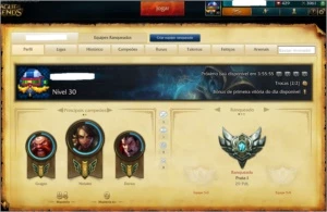 Conta S6 - Prata 1 - League of Legends LOL