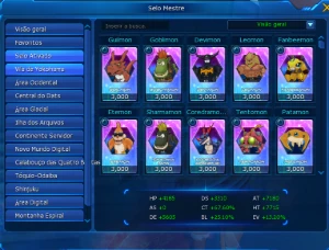 Conta Ladmo - Omega 2 Rank U Kizuna + Eosmon High Endgame - Digimon Masters Online