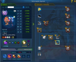 Conta Ladmo - Omega 2 Rank U Kizuna + Eosmon High Endgame