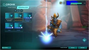 Acc Paladins cheia de skins e com passe de batalha - Steam