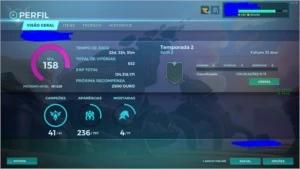 Acc Paladins cheia de skins e com passe de batalha - Steam