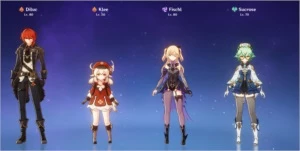 Genshin Impact Diluc e Klee RANK 44