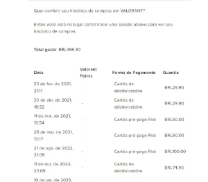 Conta Valorant Com Muitas Skins - R$500 gastos