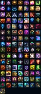 CONTA LOL: COM 25 SKINS - 69 CHAMPIONS - BORDA GOLD - League of Legends