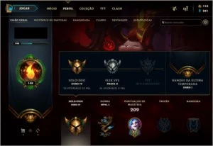 CONTA LOL: COM 25 SKINS - 69 CHAMPIONS - BORDA GOLD - League of Legends