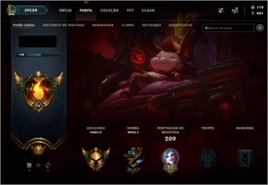 CONTA LOL: COM 25 SKINS - 69 CHAMPIONS - BORDA GOLD - League of Legends