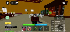 Conta Gemada Blox Fruits E Brookhaven Com Dragon Perm Yoru E