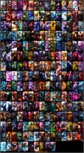 Conta League Of Legends 220 Skins Unico Dono LOL