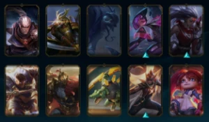 Conta platina, 52 skins, 125 champs, 2859EA, 103RP, nvl 244, - League of Legends LOL