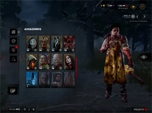 Conta Dead by Daylight 1kk bp 50nv pt3