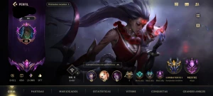 Conta Wild rift Mestre com quase todos os passes e Guilda. - League of Legends: Wild Rift LOL WR
