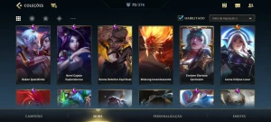 Conta Wild rift Mestre com quase todos os passes e Guilda. - League of Legends: Wild Rift LOL WR