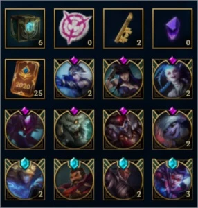 Conta LoL Prata 174 skin e 150 champ, Valorant D2 Sublime - League of Legends