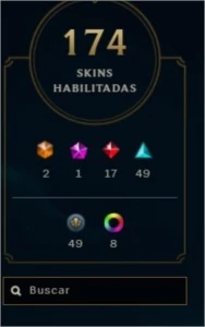 Conta LoL Prata 174 skin e 150 champ, Valorant D2 Sublime - League of Legends