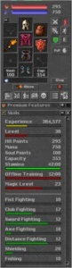 EK 57, 800k bank, 250 tibia coins e TODOS itens de Natal