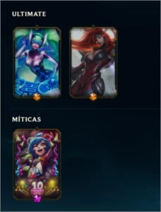 Conta lol 105 skins - League of Legends