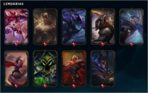 Conta lol 105 skins - League of Legends