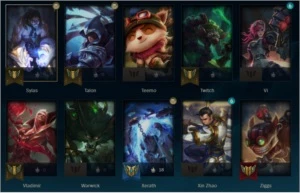 Conta diamante 4 level 44 - League of Legends LOL